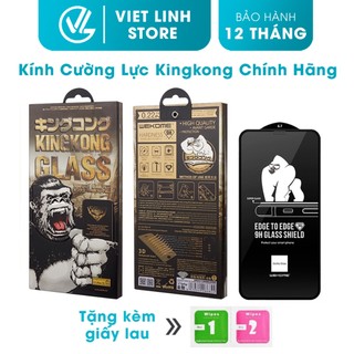 Kính Cường Lực King Kong 3D Full Màn Chính Chống Va Đập Chống Nước Công Nghệ NaNo Mới - Việt Linh Store