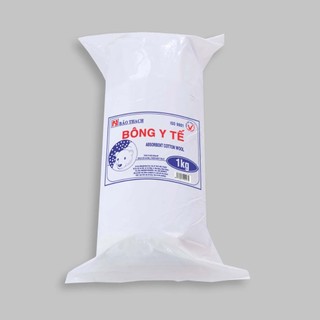 Bông cuộn y tế Bảo Thạch 1kg (bông hút nước và bông không hút nước)