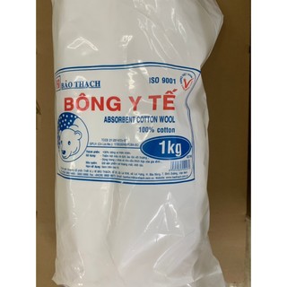 Bông cuộn y tế Bảo Thạch 1kg (bông hút nước và bông không hút nước)