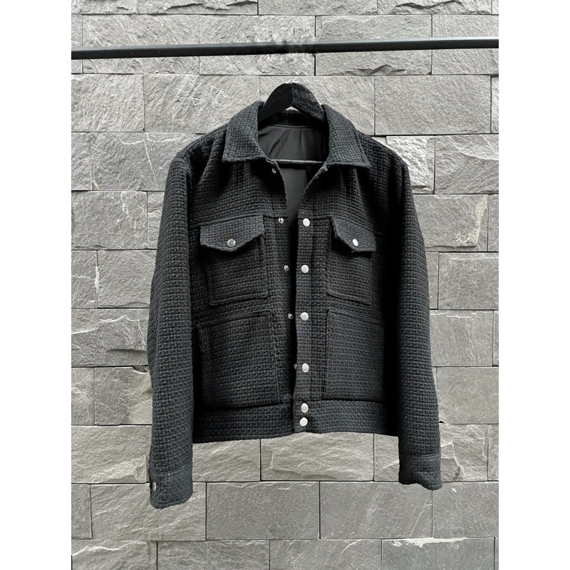 áo khoác dạ Tweed Pocket Jacket