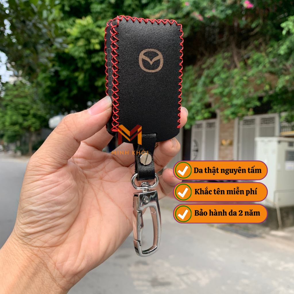 Bao da chìa khoá mazda3, mazda CX3, CX30, CX8 2022, CX 3, CX 30 2020 2021