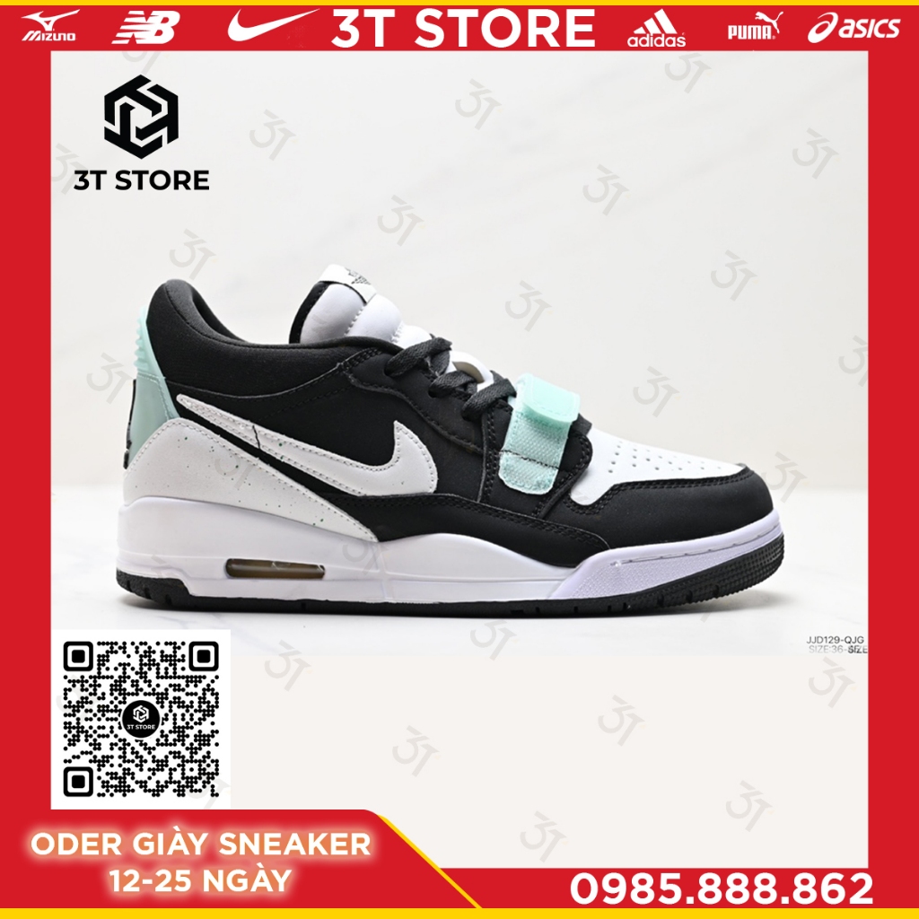 GIÀY SNEAKER MÃ SẢN PHẨM: CD9127-101_Nike Air Jordan Legacy 312 Low”White/Pine Green_FULL BOX_FREE SHIP TOÀN QUỐC
