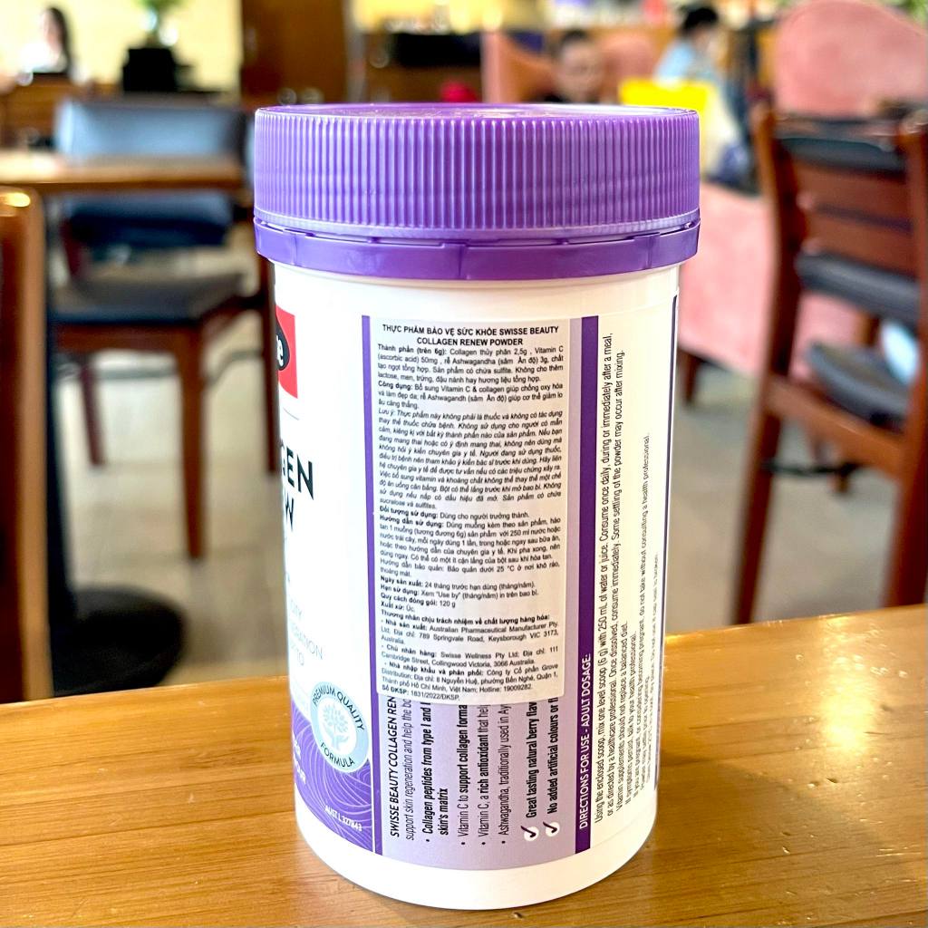 Bột Uống Đẹp Da SWISSE Beauty Collagen Renew Powder 120G