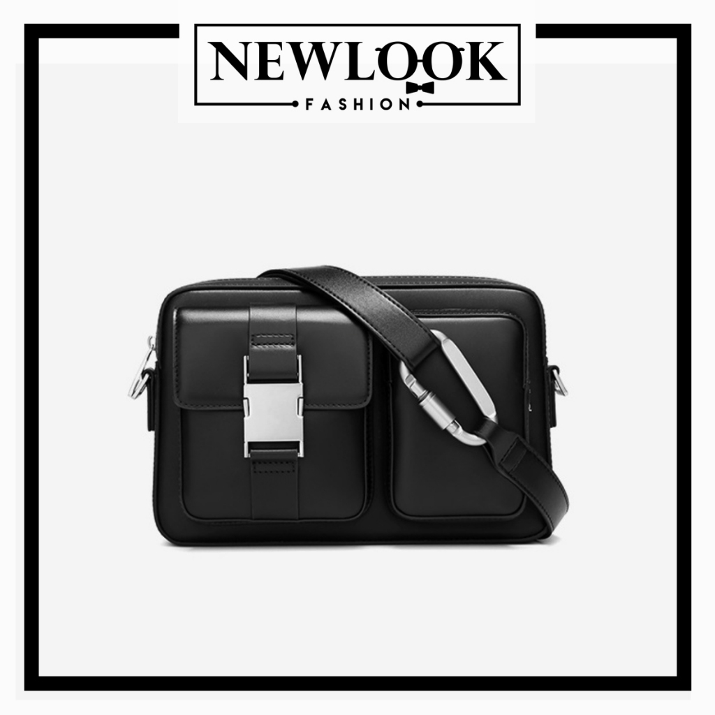 ★ TÚI ĐEO CHÉO UNISEX DẠNG HỘP CỨNG 2 TÚI HỘP DÂY ĐEO LẠ MẮT ( 25 x 16 x 6cm )