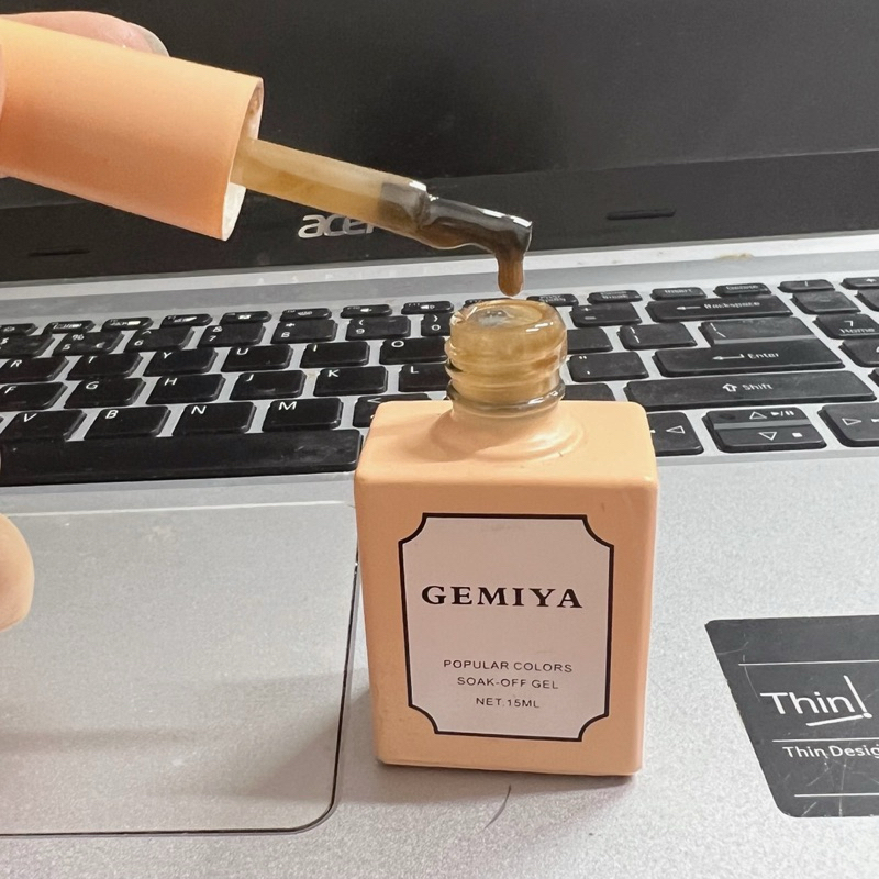 Sơn gel thạch milan cao cấp màu nâu hot trend - Ann933233