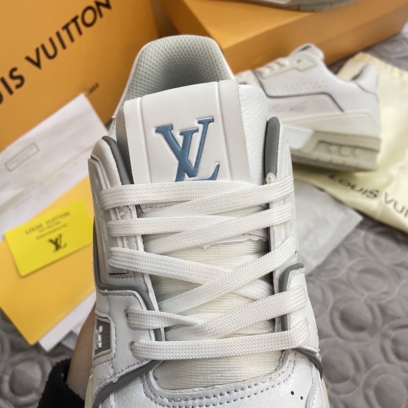 Giày LV #54 louis vuitton trainer trắng nam nữ phong cách thể thao năng động hàng cao cấp