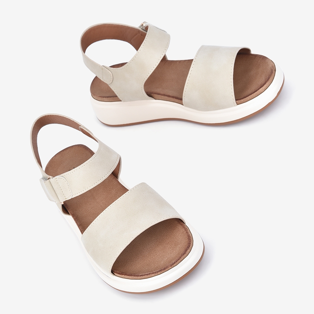 Giày Sandal Nữ Zucia Quai Ngang Bảng To 4cm - SHLD5