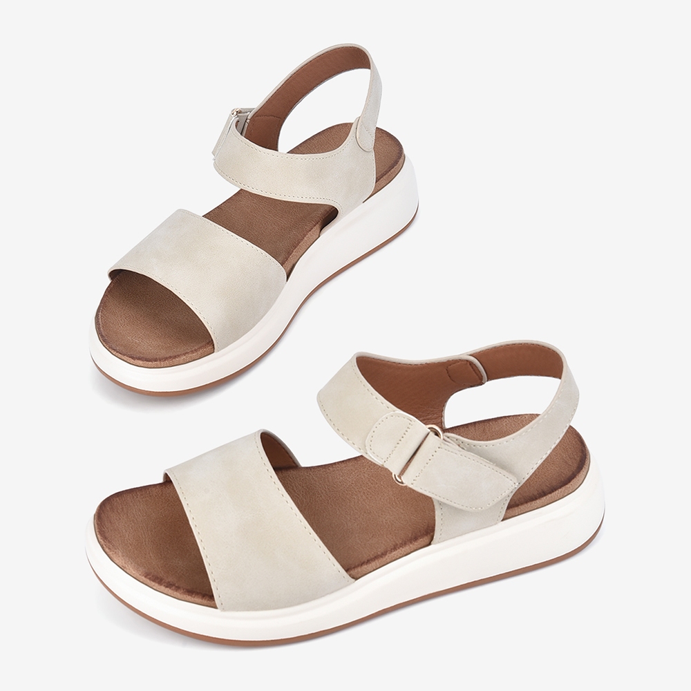Giày Sandal Nữ Zucia Quai Ngang Bảng To 4cm - SHLD5
