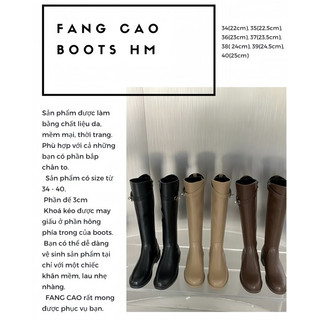 Order Boot HM new hottrend