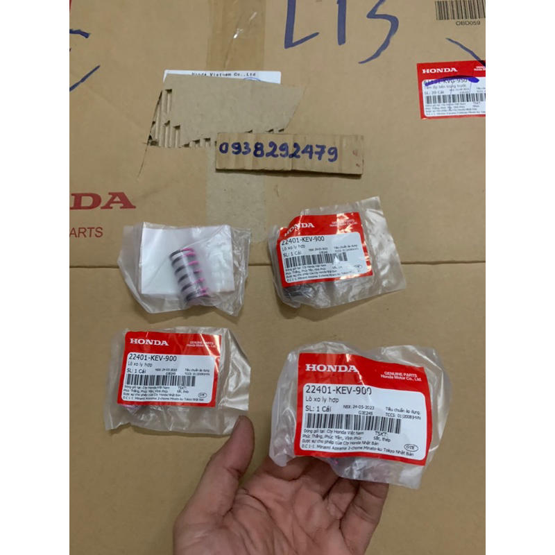 Lò xo nồi sau Wave anpha + W RS + Fu 1 + Super Dream ZIN hãng Honda