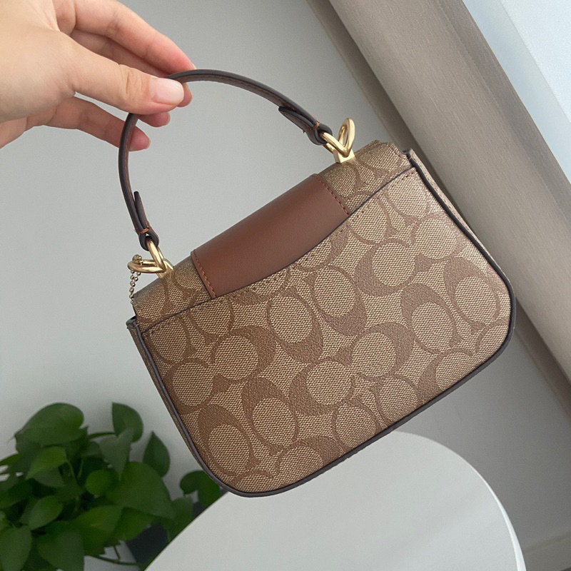 Túi coach lysa top handle mẫu mới 2023