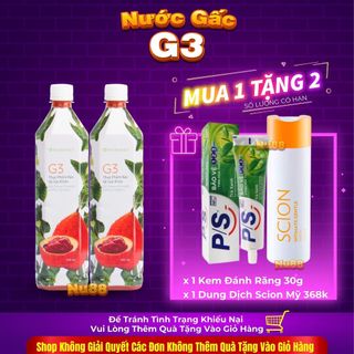 [Cặp 2 Chai] Nuskin G3 - Thực Phẩm Hỗ Trợ Chống Lão Hóa  Date Mới Nhất Công Ty