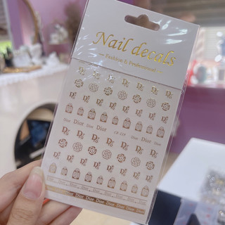 Hình dán stick hiệu trang trí nail [THANH VY EDANA]