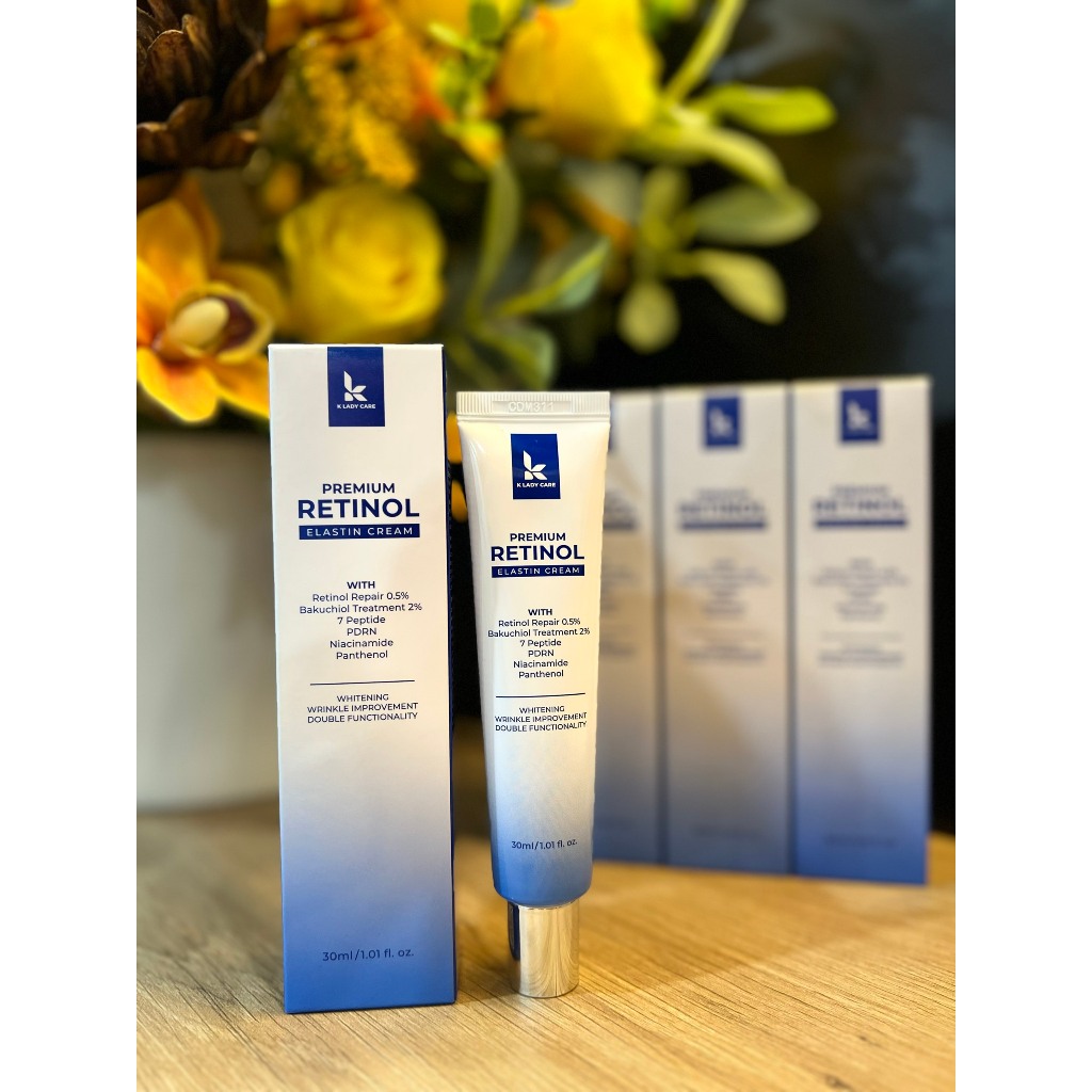 Retinol Bakuchiol K LADY CARE - Ngăn Ngừa Lão Hóa Hàn Quốc 30ml Căng Bóng, Trẻ Hóa Làn Da