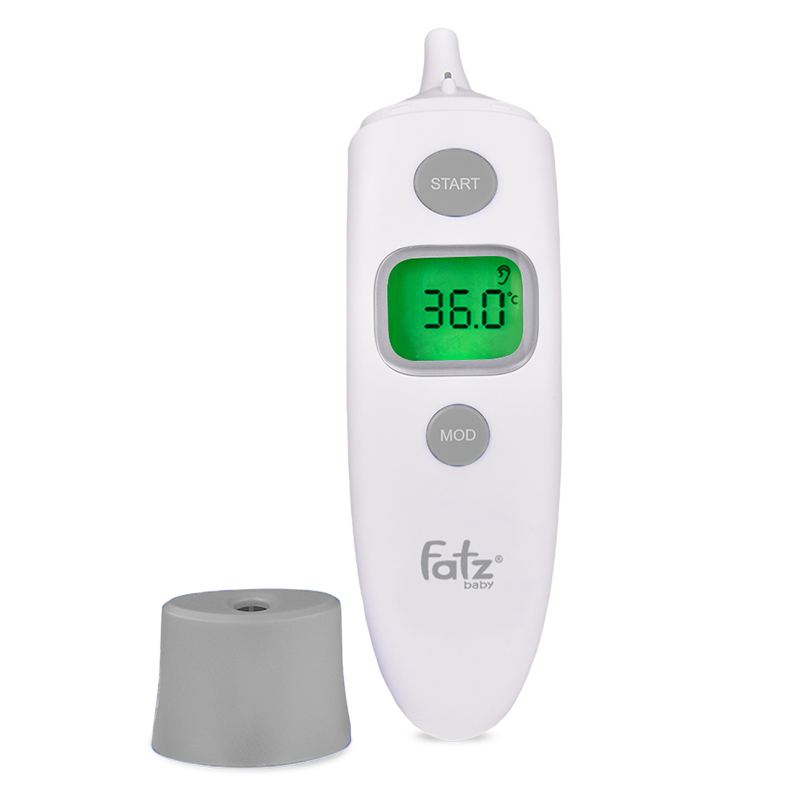 NHIỆT KẾ HỒNG NGOẠI ĐO TRÁN ĐO TAI FATZBABY PROMPT 2 / 4 CHO BÉ - BẢO HÀNH CHÍNH HÃNG 24 THÁNG