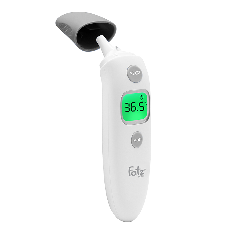 NHIỆT KẾ HỒNG NGOẠI ĐO TRÁN ĐO TAI FATZBABY PROMPT 2 / 4 CHO BÉ - BẢO HÀNH CHÍNH HÃNG 24 THÁNG