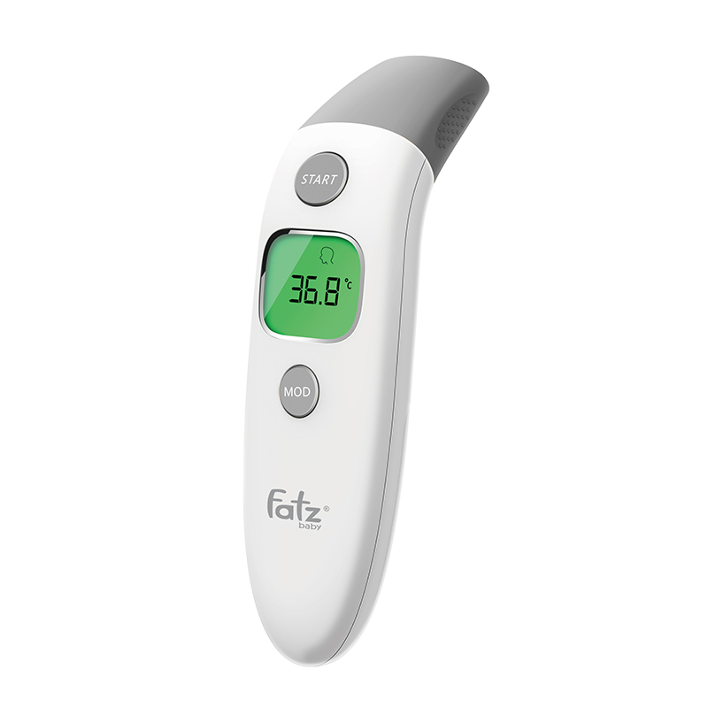 NHIỆT KẾ HỒNG NGOẠI ĐO TRÁN ĐO TAI FATZBABY PROMPT 2 / 4 CHO BÉ - BẢO HÀNH CHÍNH HÃNG 24 THÁNG