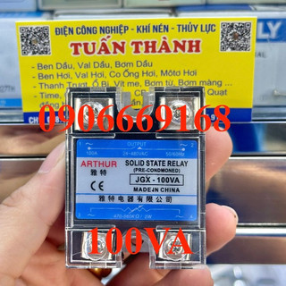 Rơle bán dẫn ssr 40a 60a 100a hiệu arthur jgx-1 40va 40da