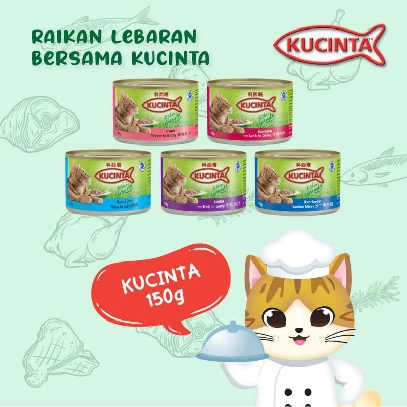 Pate mèo Kucinta 150g