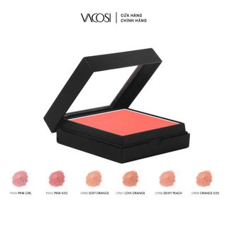 Phấn Má Hồng Siêu Min VACOSI Natural Studio Chuẩn Màu Chuyên Nghiệp Tone hồng