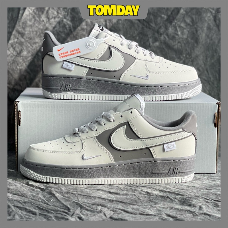 Giày Thể Thao AF1 Xám Đen Best Quality