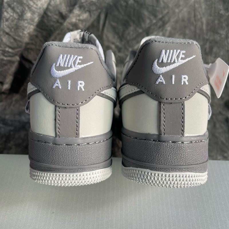 Giày Thể Thao AF1 Xám Đen Best Quality