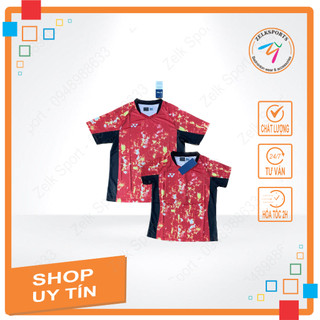 Áo cầu lông yonex 6567 đỏ
