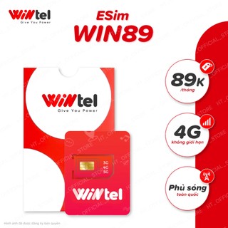 SIM 4G Wintel Win89 - SIM Data Tốc Độ Cao Không Giới Hạn