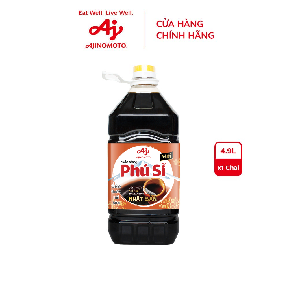 Chai Nước Tương "Phú Sĩ" 4.9l/Chai