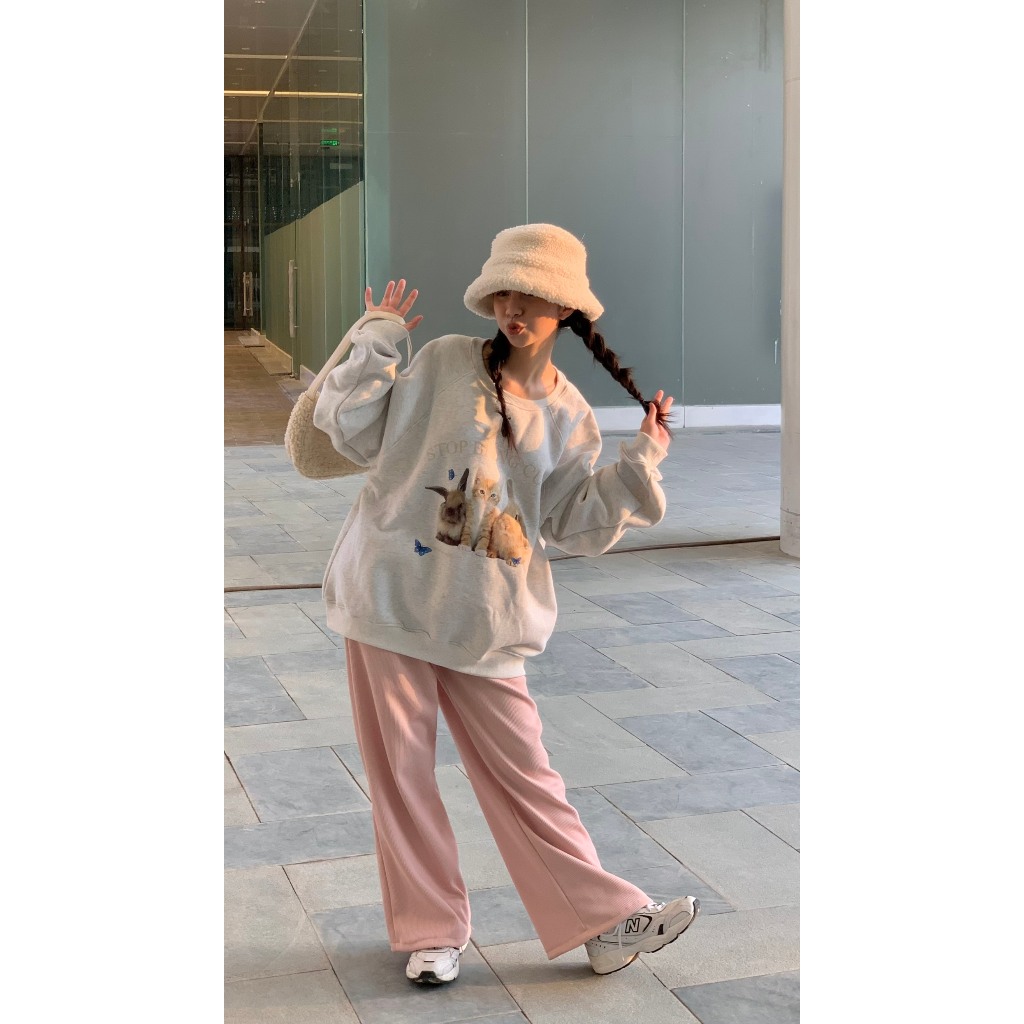 Quần culottes nỉ tăm dày dặn Lolliepicked QB282 LOLLIE STUDIO