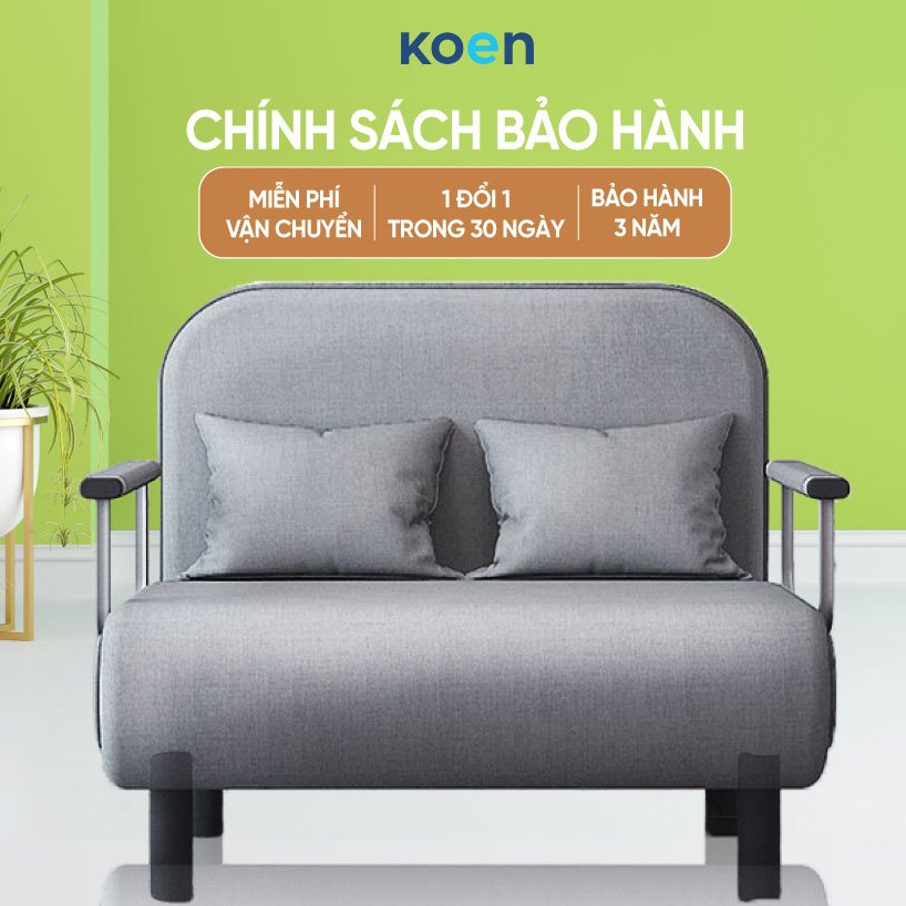 Ghế Sofa Giường Gs01 Gấp Gọn Koen  Đa Năng Koen cao câp,chính hãng