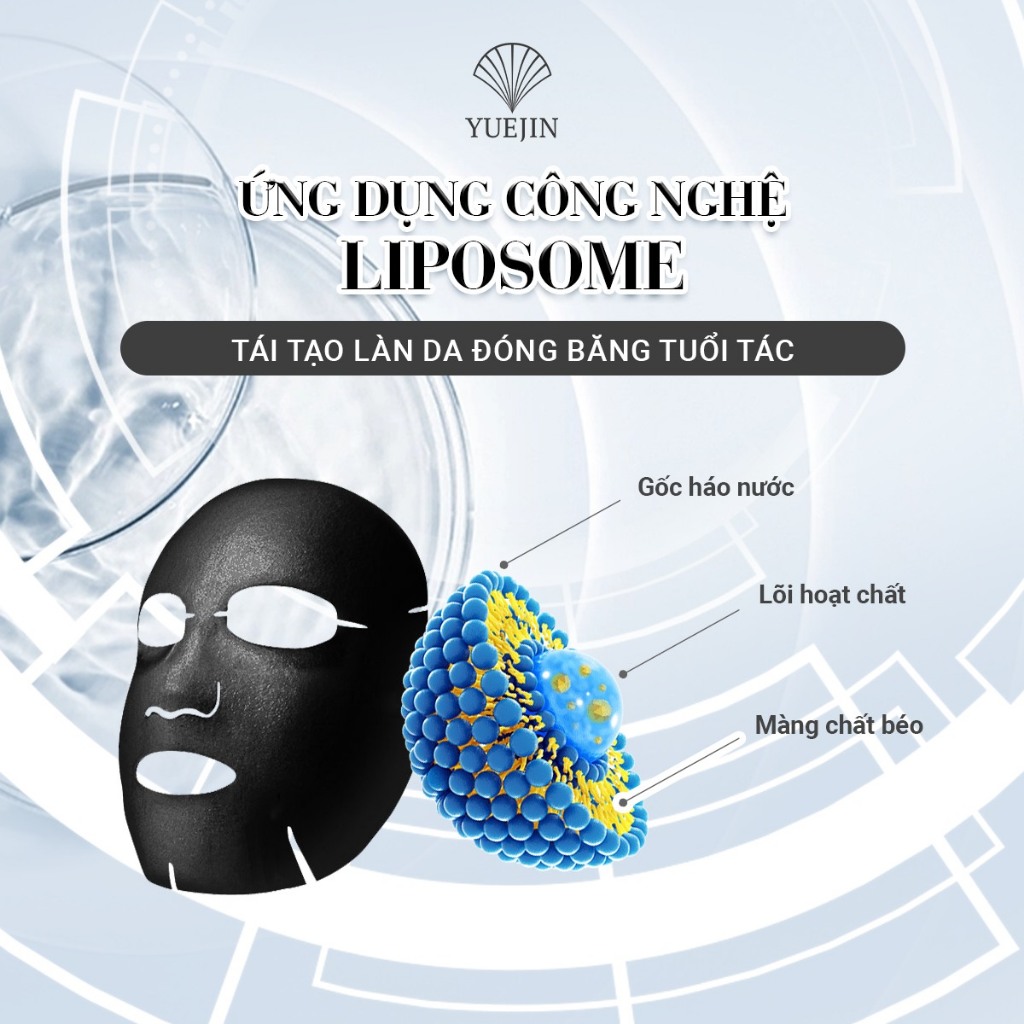 Mặt Nạ Tái Tạo Đa Tầng Làn Da YUEJIN Liposome PP Mask Nuôi Dưỡng Tế Bào, Phục Hồi Nhanh, Cấp Ẩm