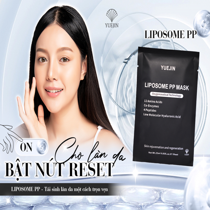 Mặt Nạ Tái Tạo Đa Tầng Làn Da YUEJIN Liposome PP Mask Nuôi Dưỡng Tế Bào, Phục Hồi Nhanh, Cấp Ẩm