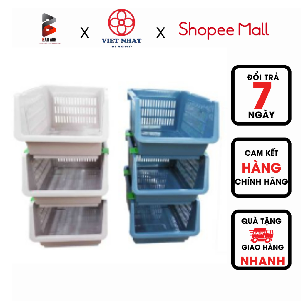 Kệ xếp tầng đa năng Việt Nhật 5569 - Việt Nhật Plastic HN