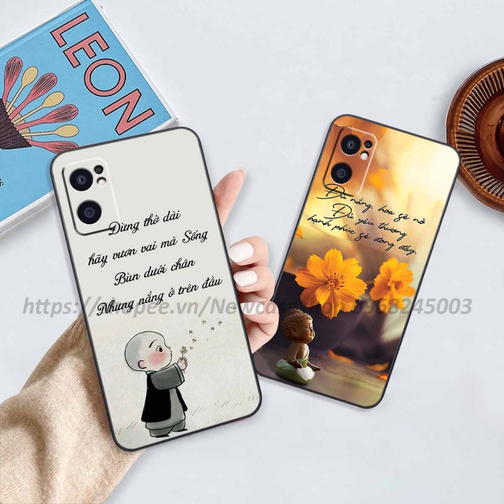 Ốp lưng Oppo Reno 8 / 8 4G / 8 5G / 8Z 5G / 8 Pro 5G / 8T 5G in hình thư pháp,tâm an vạn sự an giản dị