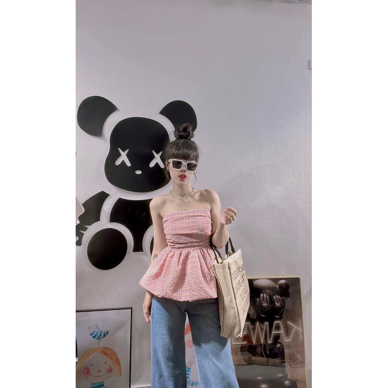 ÁO ỐNG PELUM HỒNG