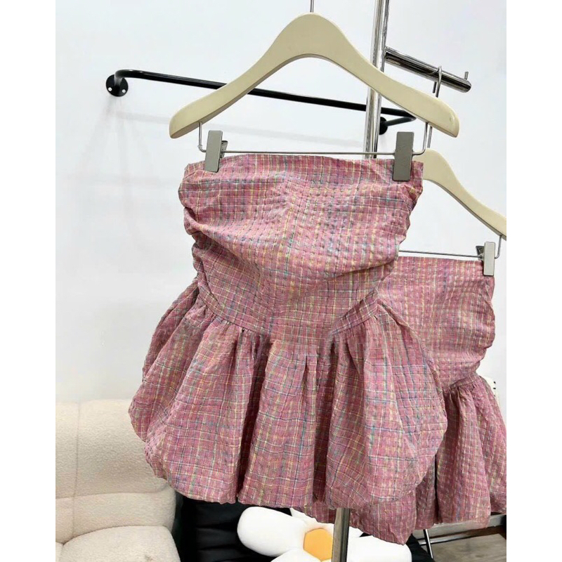 ÁO ỐNG PELUM HỒNG