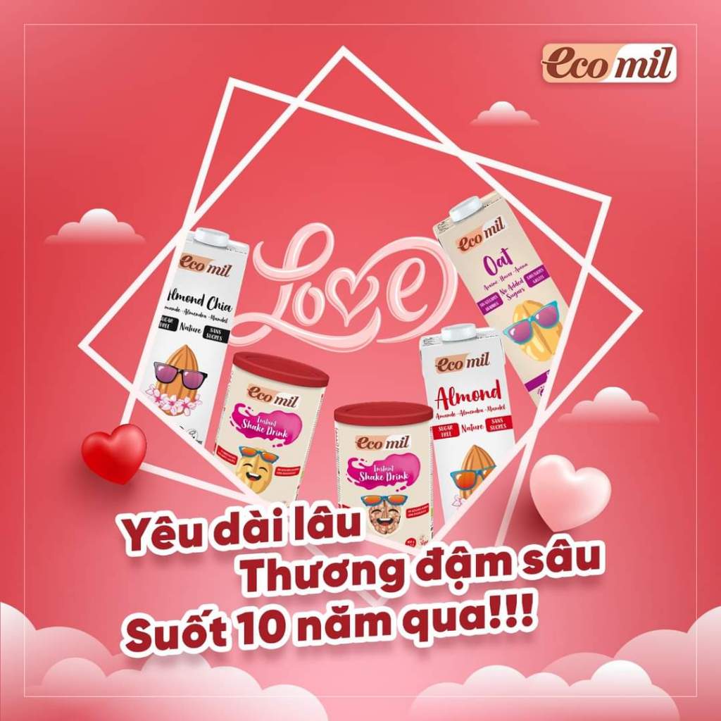 Sữa Dừa Không Đường Hữu Cơ Organic Coconut Milk Sugar-Free Bio Ecomil 1L