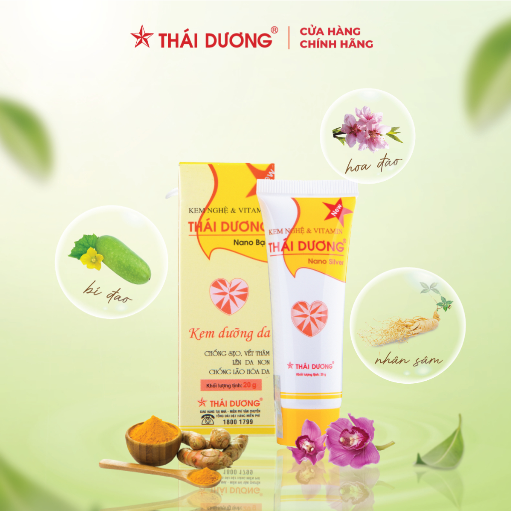 Kem nghệ dưỡng da 20g - Sao Thái Dương