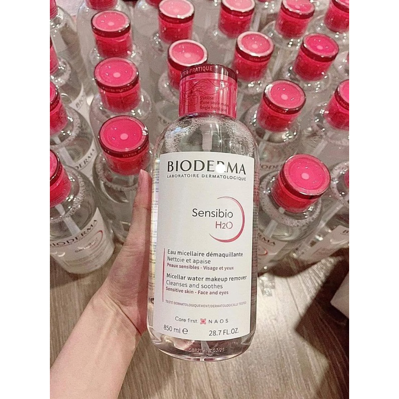 Tẩy trang Bioderma nắp nhún 850ml