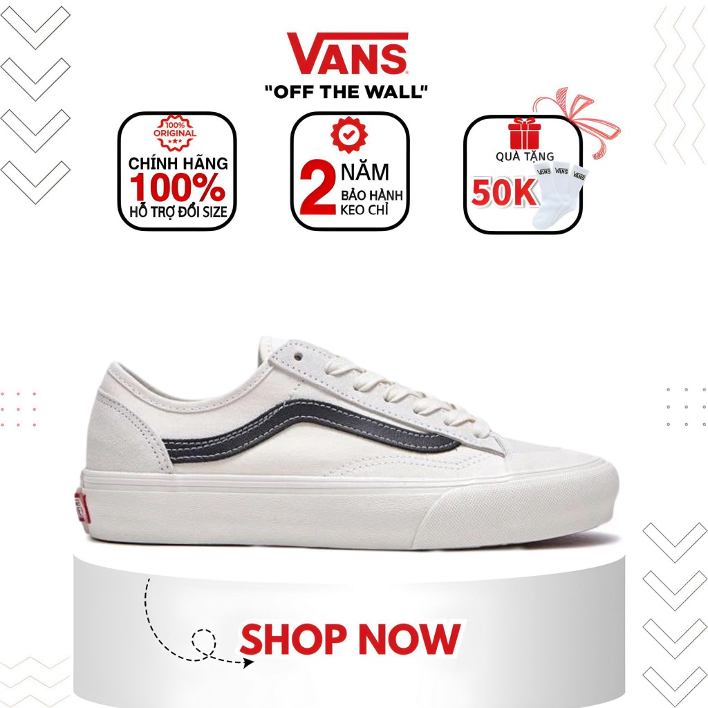 vans style 36 decon sf sọc đen giày chính hãng