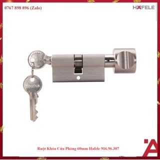 ruột khóa cửa phòng 60mm hafele 916.96.307