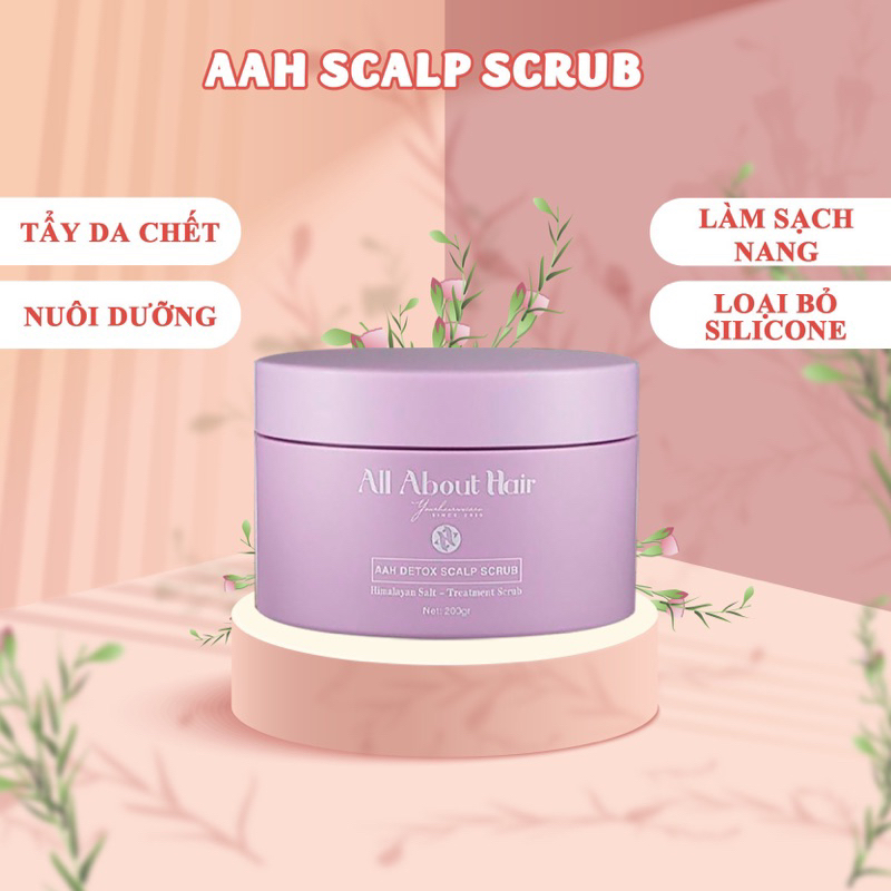Tẩy Tế Bào Chết Da Đầu AAH Scalp Giúp Làm Sạch Da Đầu, Giảm Ngứa, Giảm Bết