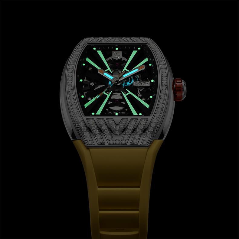 Đồng Hồ Nam I&W Carnival 765G4 Chính Hãng Full Box Chống Nước Kính Chống Xước Dây Silicone BH 5 Năm