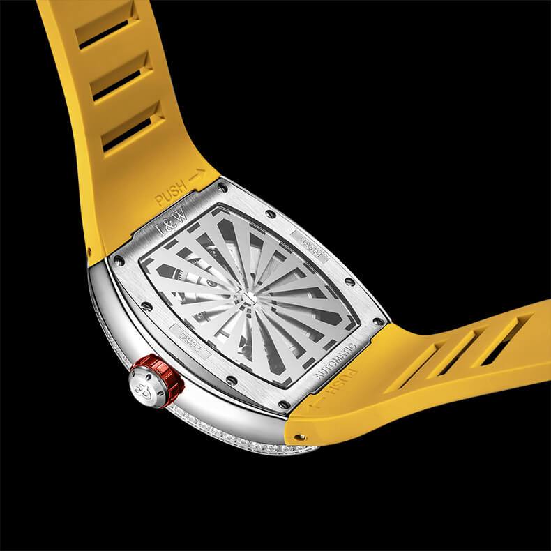 Đồng Hồ Nam I&W Carnival 765G4 Chính Hãng Full Box Chống Nước Kính Chống Xước Dây Silicone BH 5 Năm