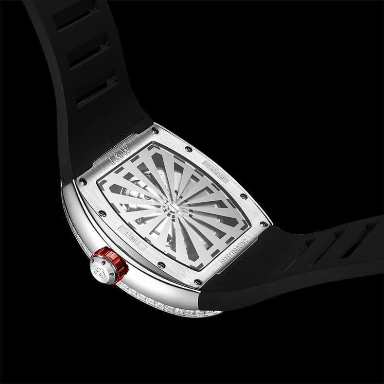 Đồng Hồ Nam I&W Carnival 765G2 Chính Hãng Full Box Chống Nước Kính Chống Xước Dây Silicone BH 5 Năm