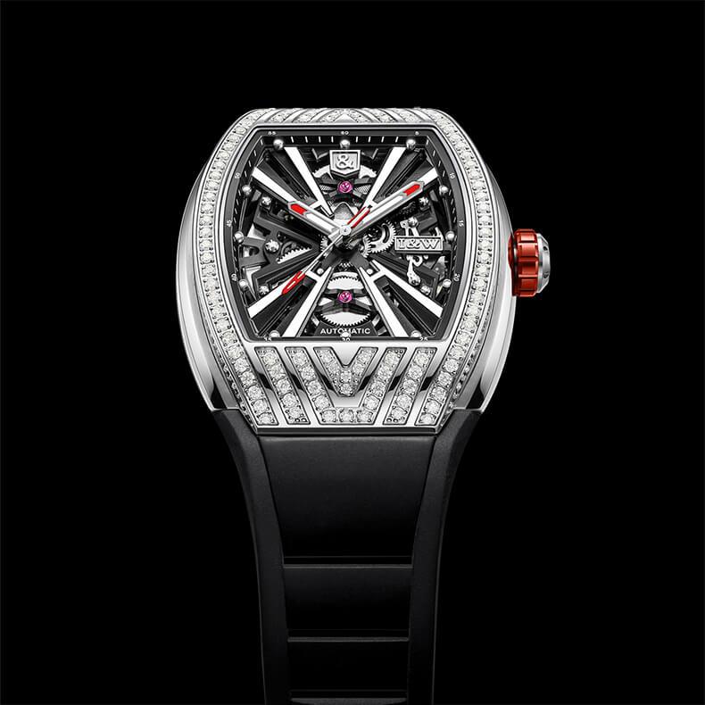 Đồng Hồ Nam I&W Carnival 765G2 Chính Hãng Full Box Chống Nước Kính Chống Xước Dây Silicone BH 5 Năm