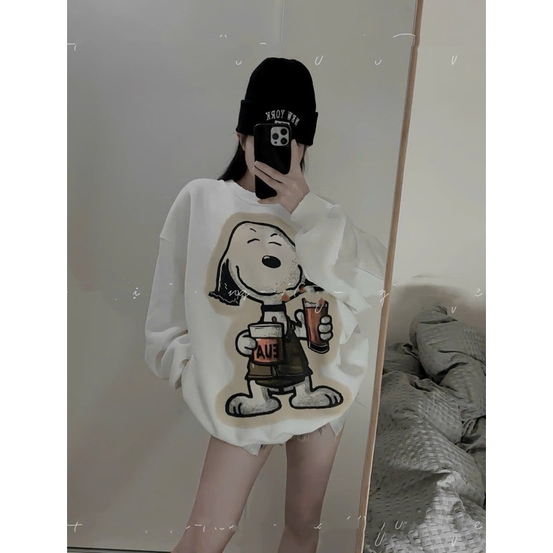 Áo Nỉ Dài Tay Có Mũ Hàng Loại 1, Áo Hoodies Hình form rộng 40kg_75kg hot hít đẹp xuất sắc