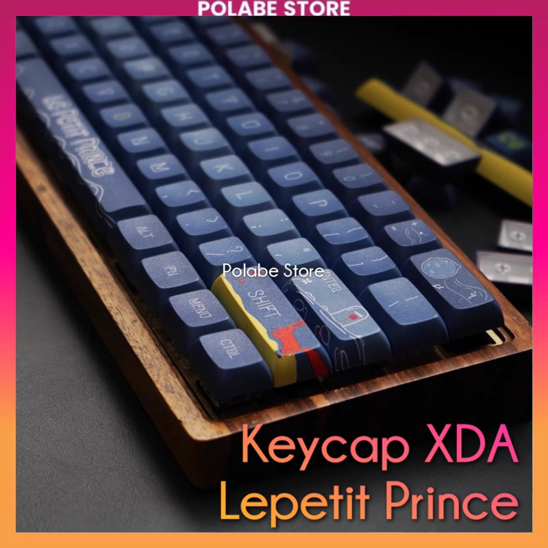Keycap Lepetit Prince XDA Profile PBT dyesub dùng trên nhiều layout bàn phím cơ - Polabe Store