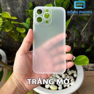 Combo 2 Ốp Lưng Trong Nhám Unibody iPhone 15 Pro Max Siêu Mỏng